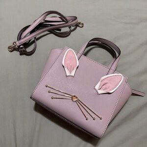 NWT Kate Spade Bunny Ears Mini Satchel Crossbody – Purple